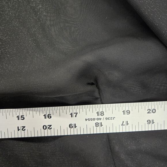 Dots Sheer Sequin Crop Top Womens M Y2k Vintge Rave Festival Shaw - Picture 9 of 9